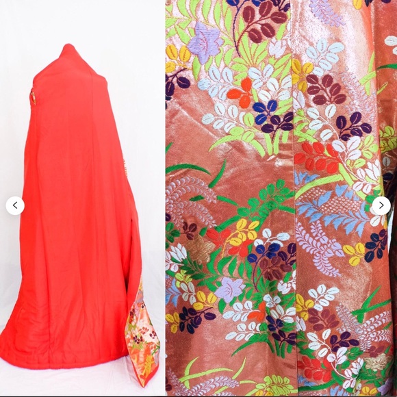 Uchikake Kimono exellent to like new condition.Silk - Picture 4 of 5